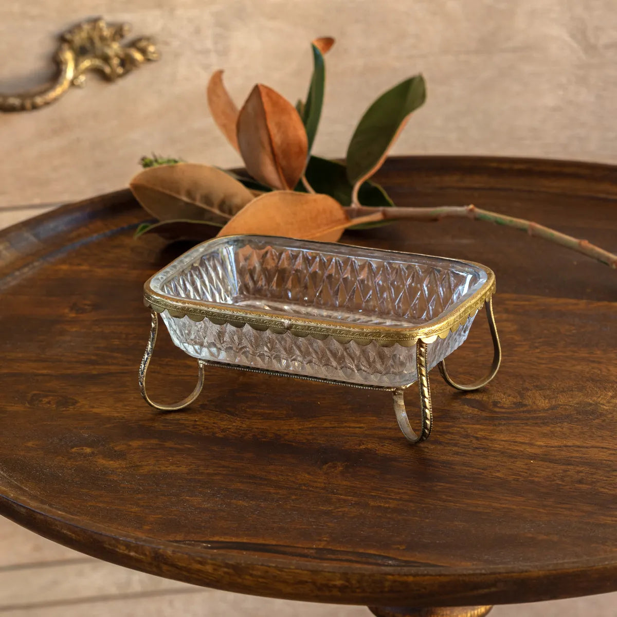 Gold Soap Dish The French Cottage