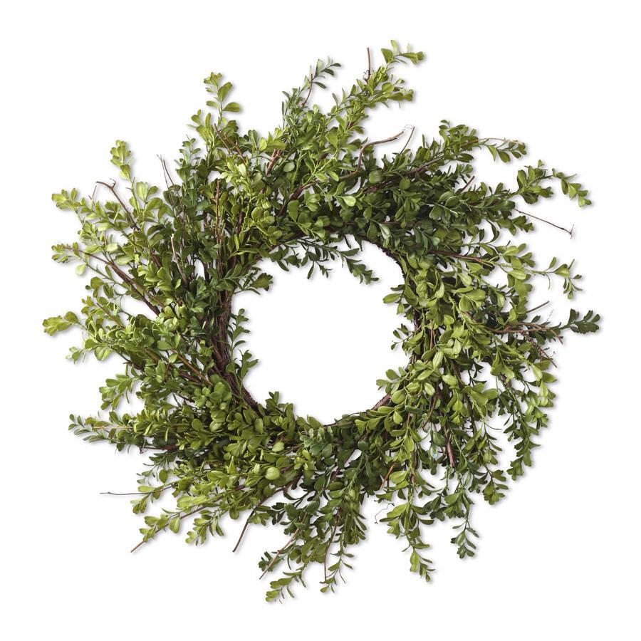26 INCH REAL TOUCH BOXWOOD WREATH