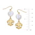 Small Fleur-de-lis Earrings