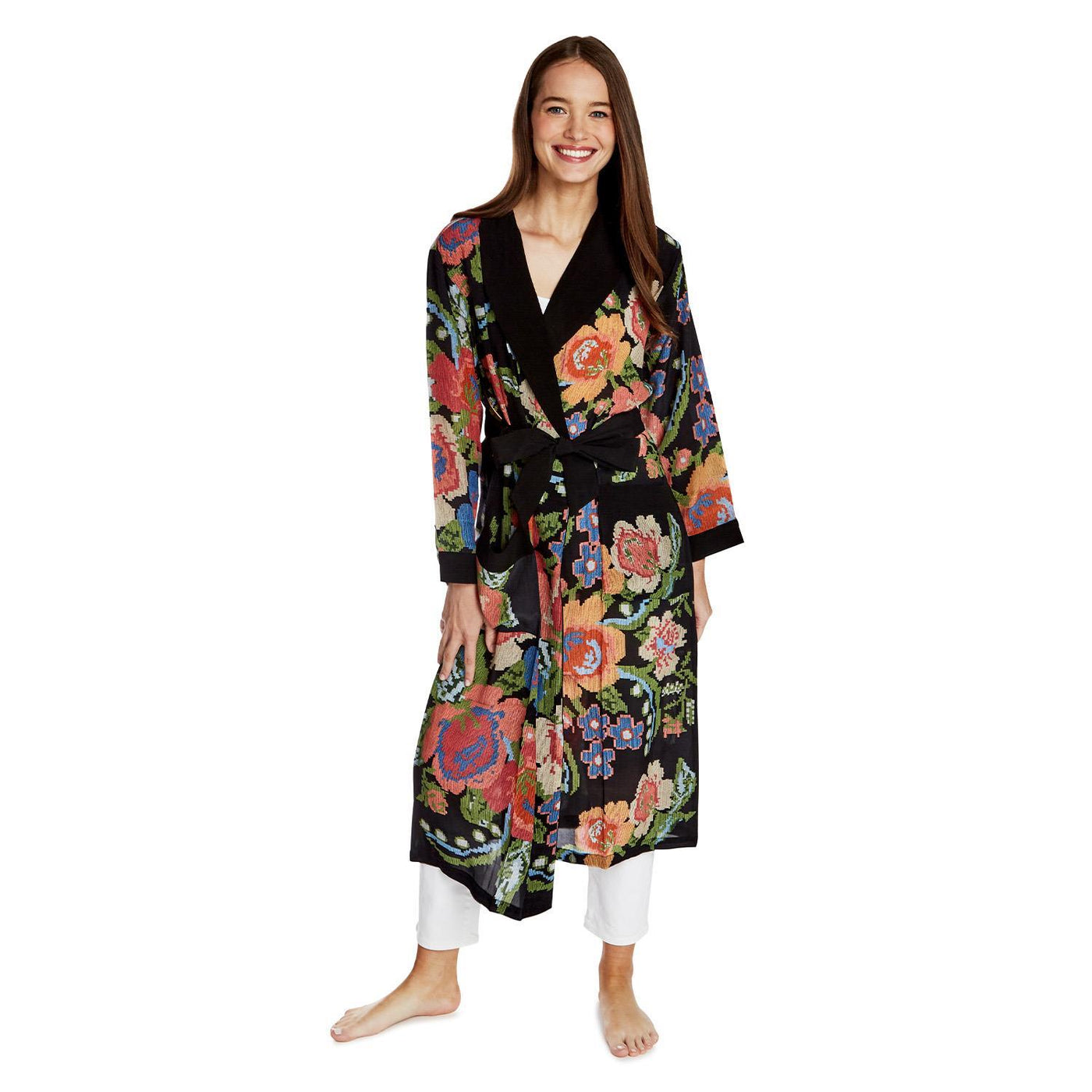 Woven Flower Robe