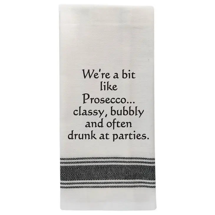 We're a bit like Prosecco