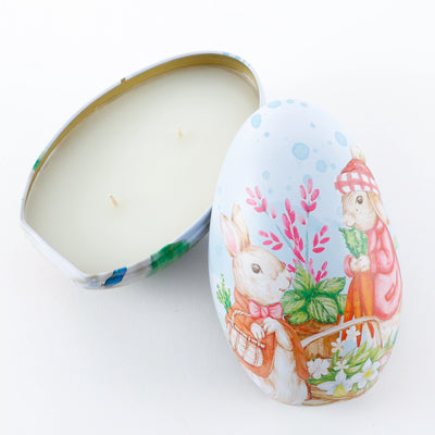 Flower Market Easter Egg Candle