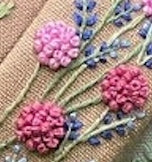 Floral Embroidered Headband