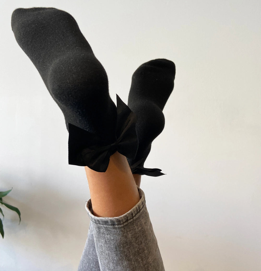 Elisa Sock with Bow