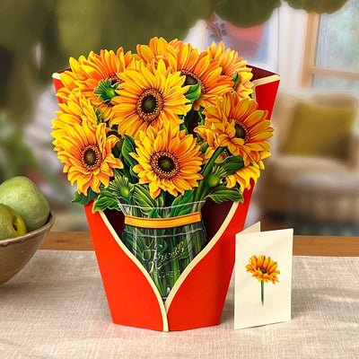 Sunflowers Paper Bouquet