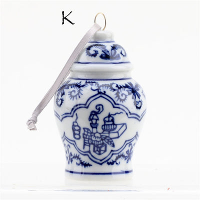 Chinoiserie Christmas Ornament