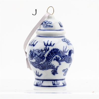 Chinoiserie Christmas Ornament