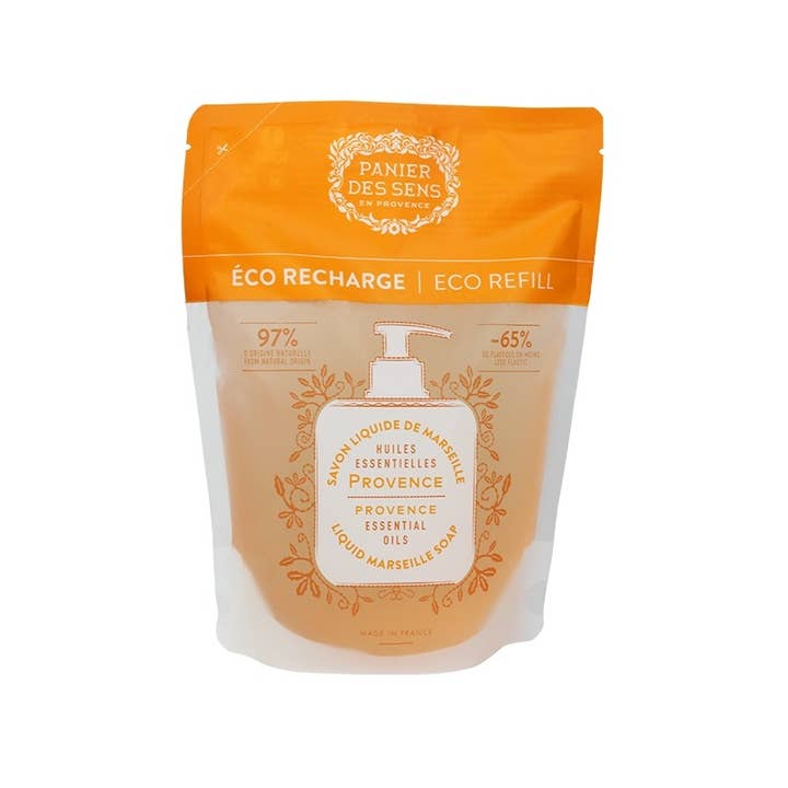 Eco- Refill Bag Liquid Marseille Soap