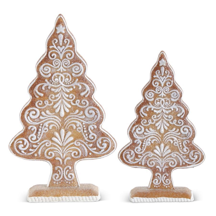 Glittered Gingerbread Tree