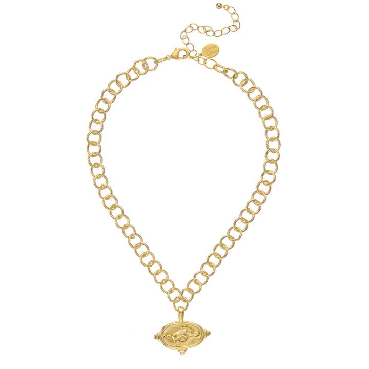 Wild Boar Intaglio On Ralph Chain Necklace – The French Cottage