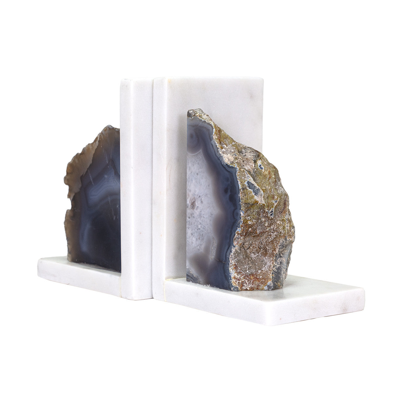 Agate Bookends -Set 2