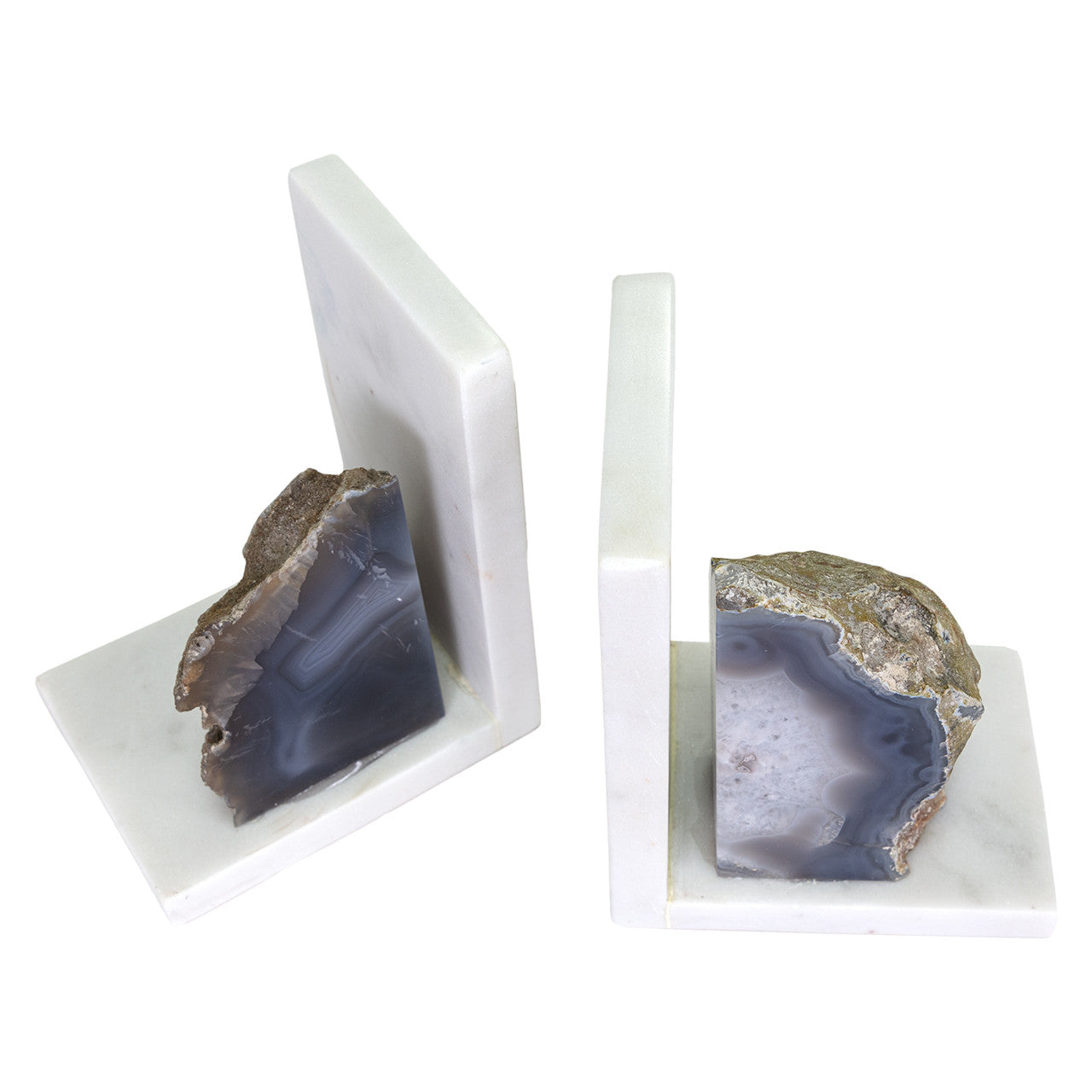 Agate Bookends -Set 2