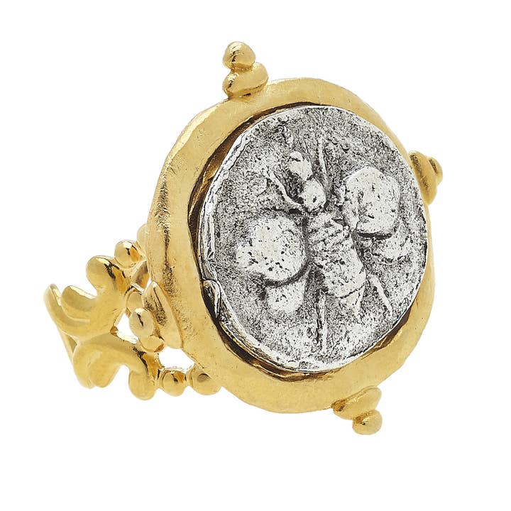 Bee Intaglio Ring