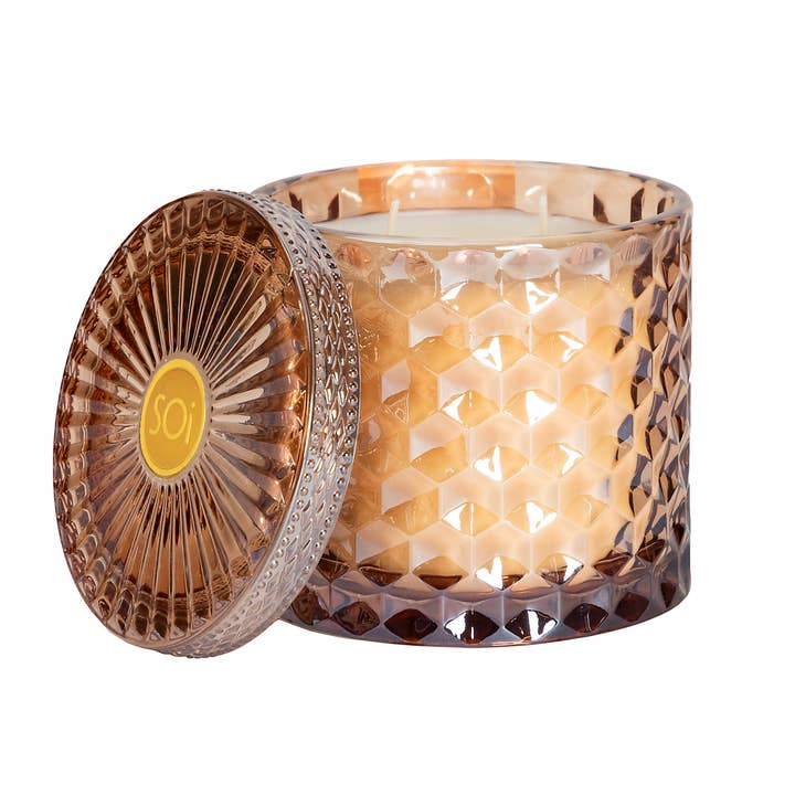 Hazelnut Macchiato Shimmer Candle (Dark Amber)