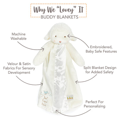 Kiddo the Lamb Buddy Blanket