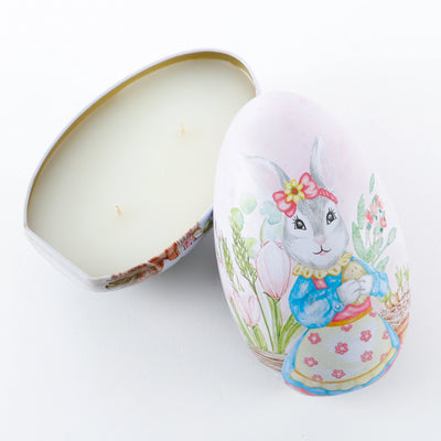 Flower Market Easter Egg Candle