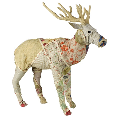 BAVARIAN FOREST STAG STANDING - LRG - BEIGE SARI