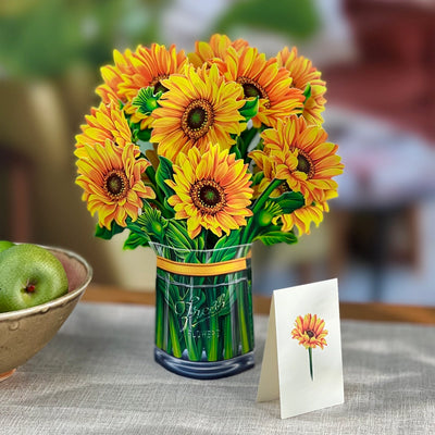 Sunflowers Paper Bouquet