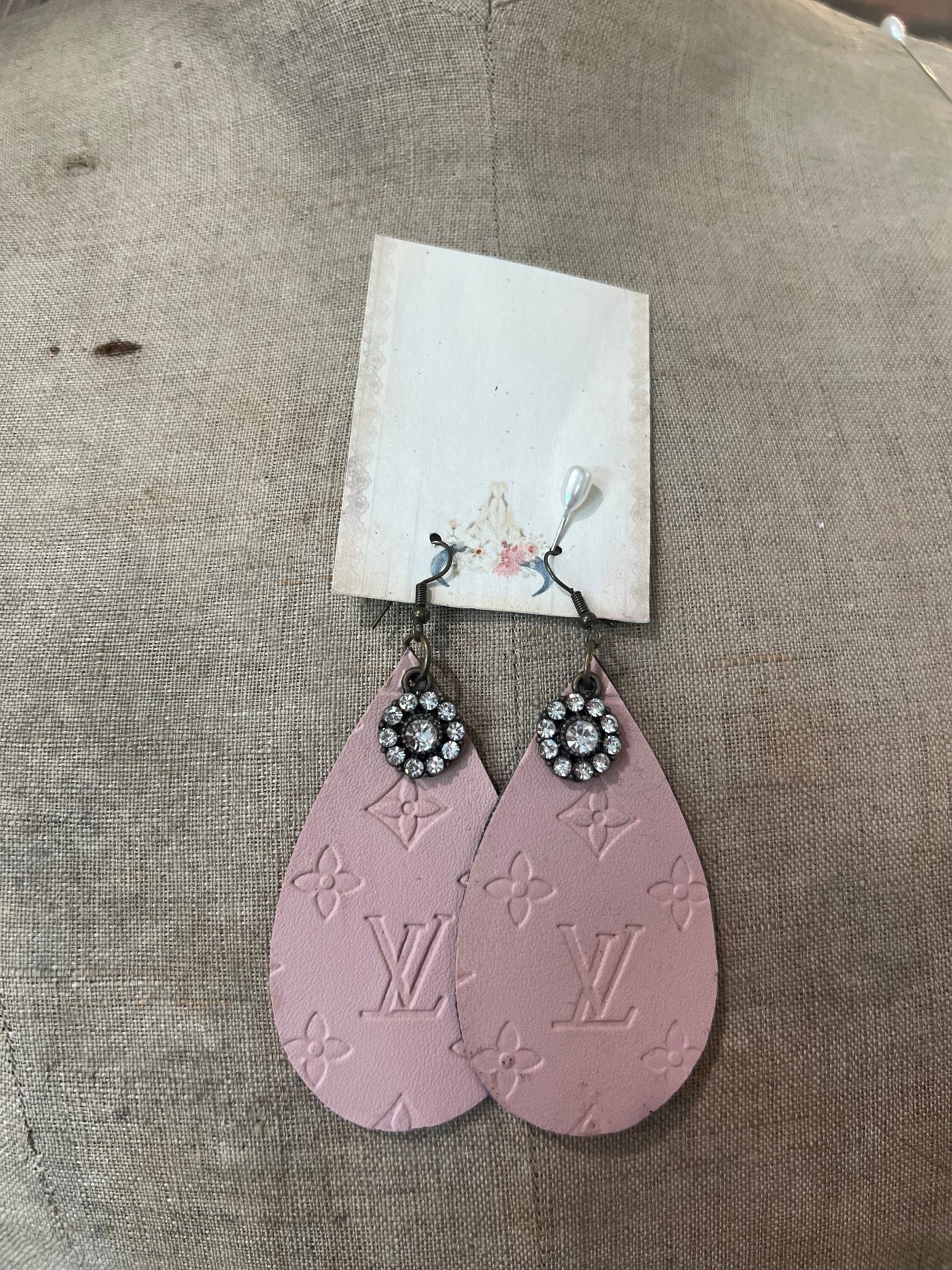 Upcycled Designer Earrings