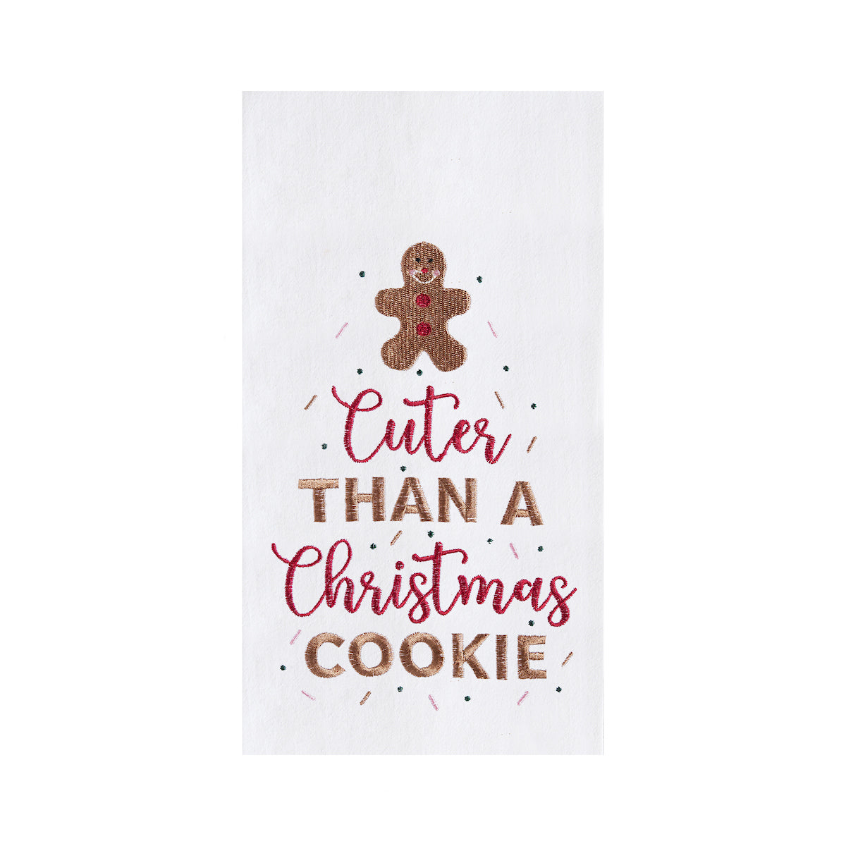 Cuter Than A Christmas Cookie Kitchen Towel