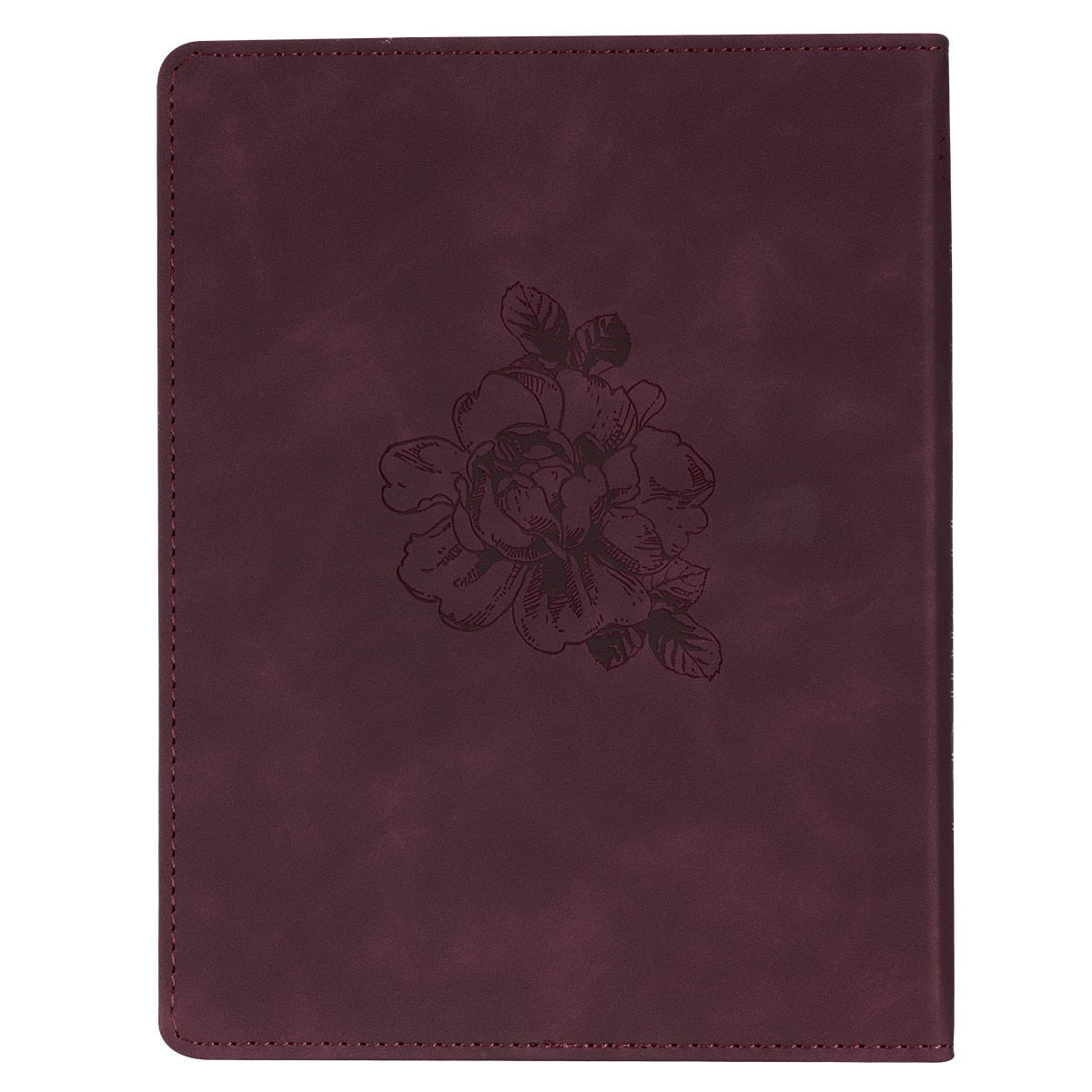 In Touch with God Maroon Faux Leather Devotional