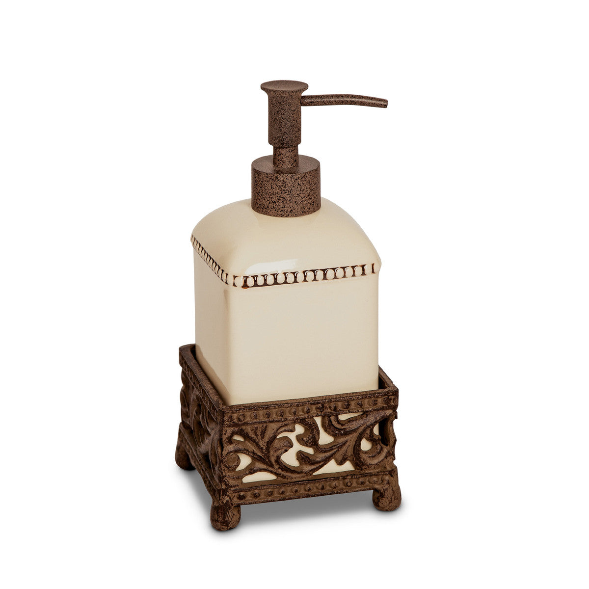 Acanthus Stone Soap Dispenser