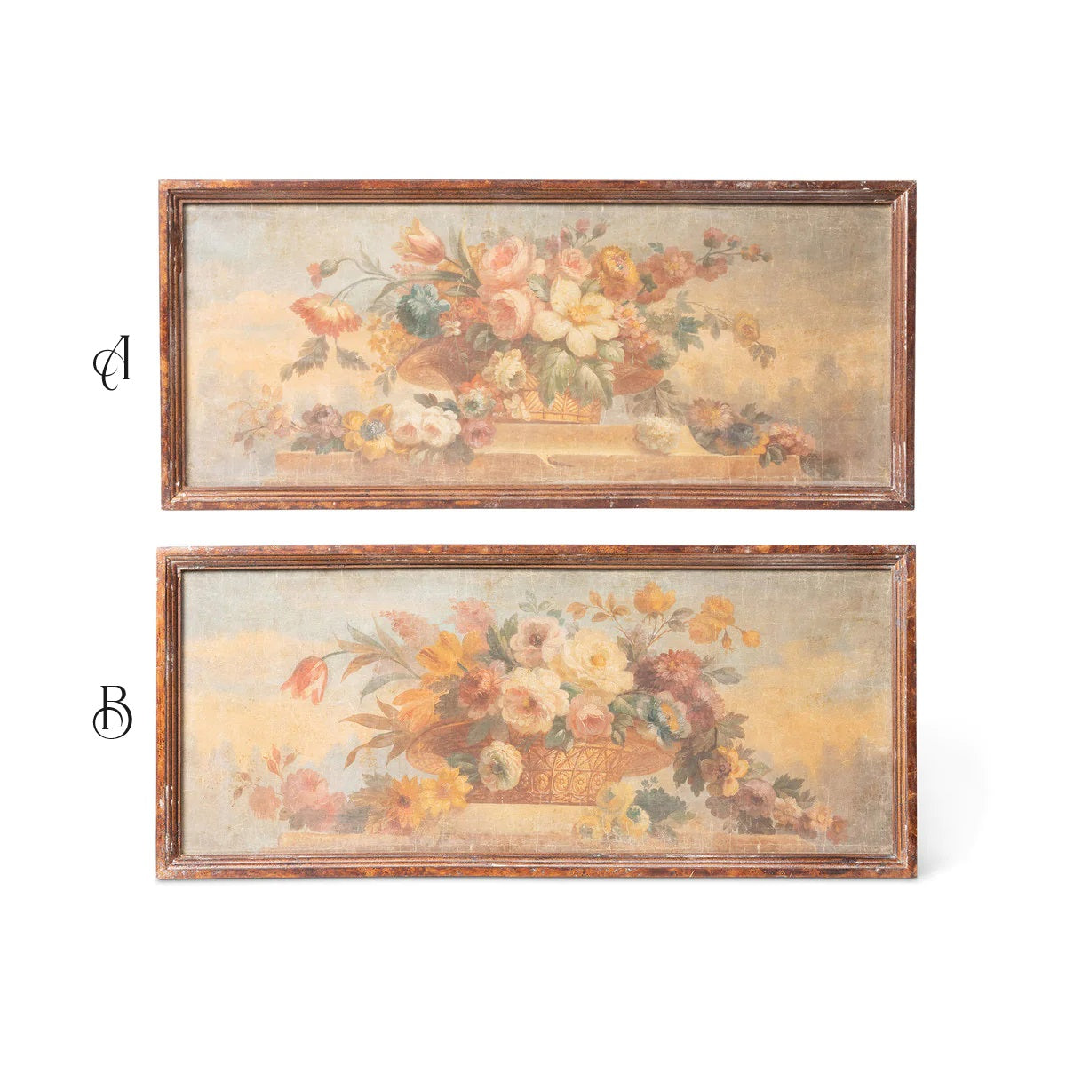 VINTAGE FLORAL CANVAS PRINTS