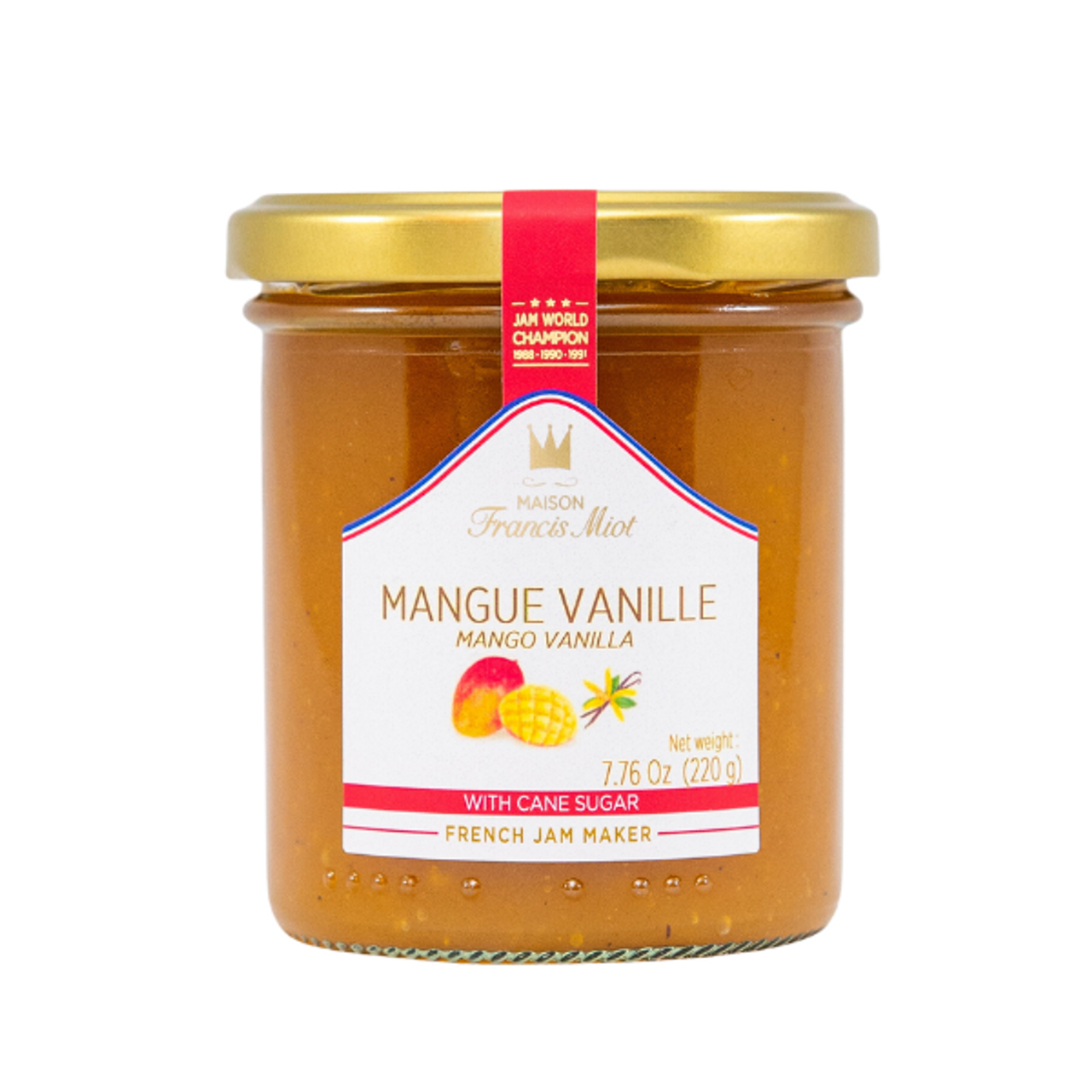 Francis Miot Mango & Vanilla Jam 7.76oz