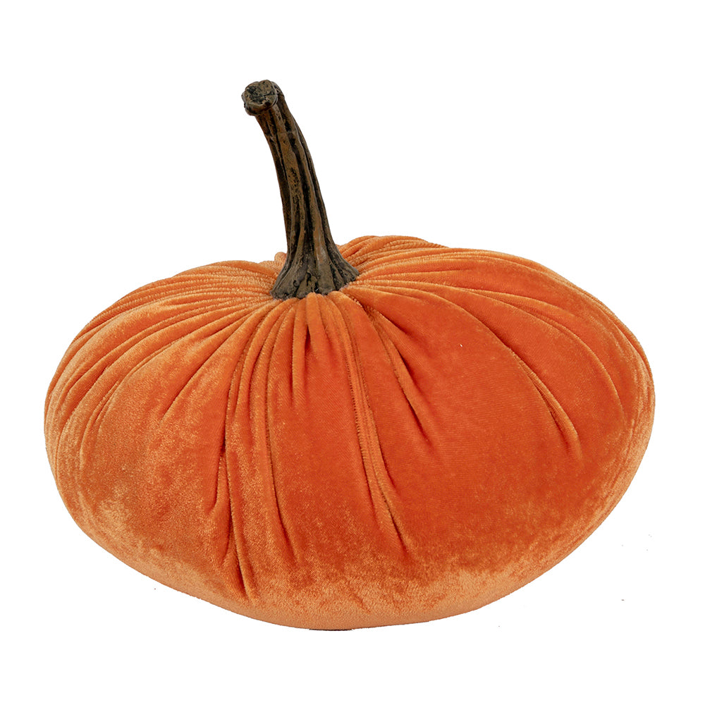 Velvet Weighted Pumpkin-Orange