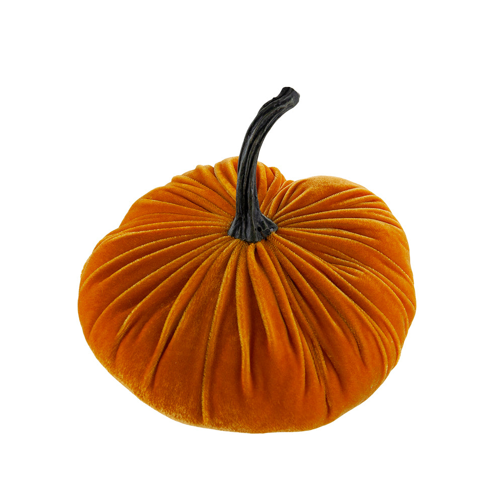 Velvet Weighted Pumpkin-Orange