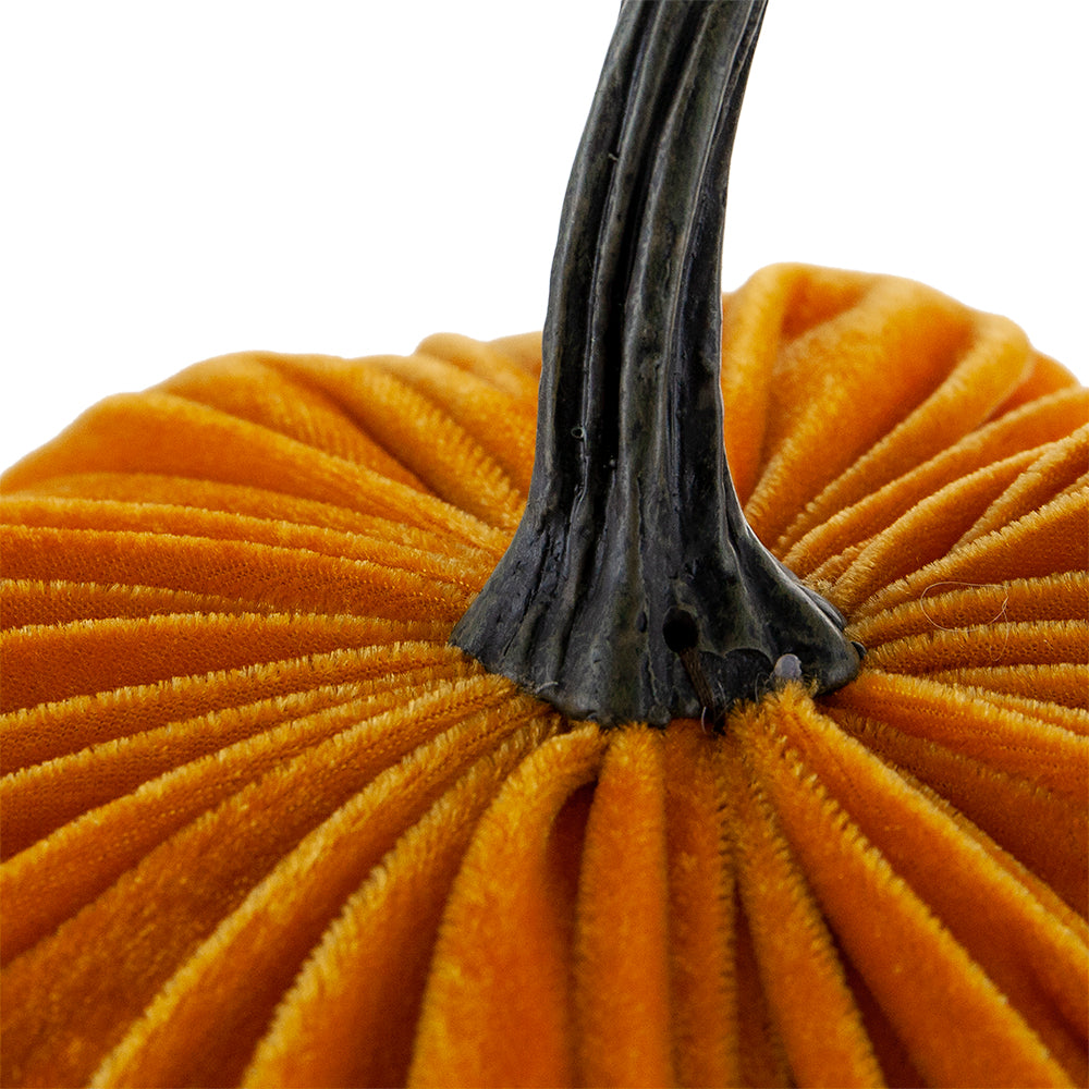 Velvet Weighted Pumpkin-Orange