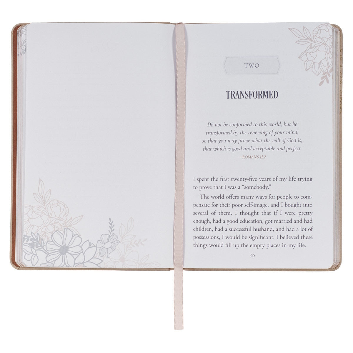 Precious in His Sight Taupe Faux Leather Gift Book