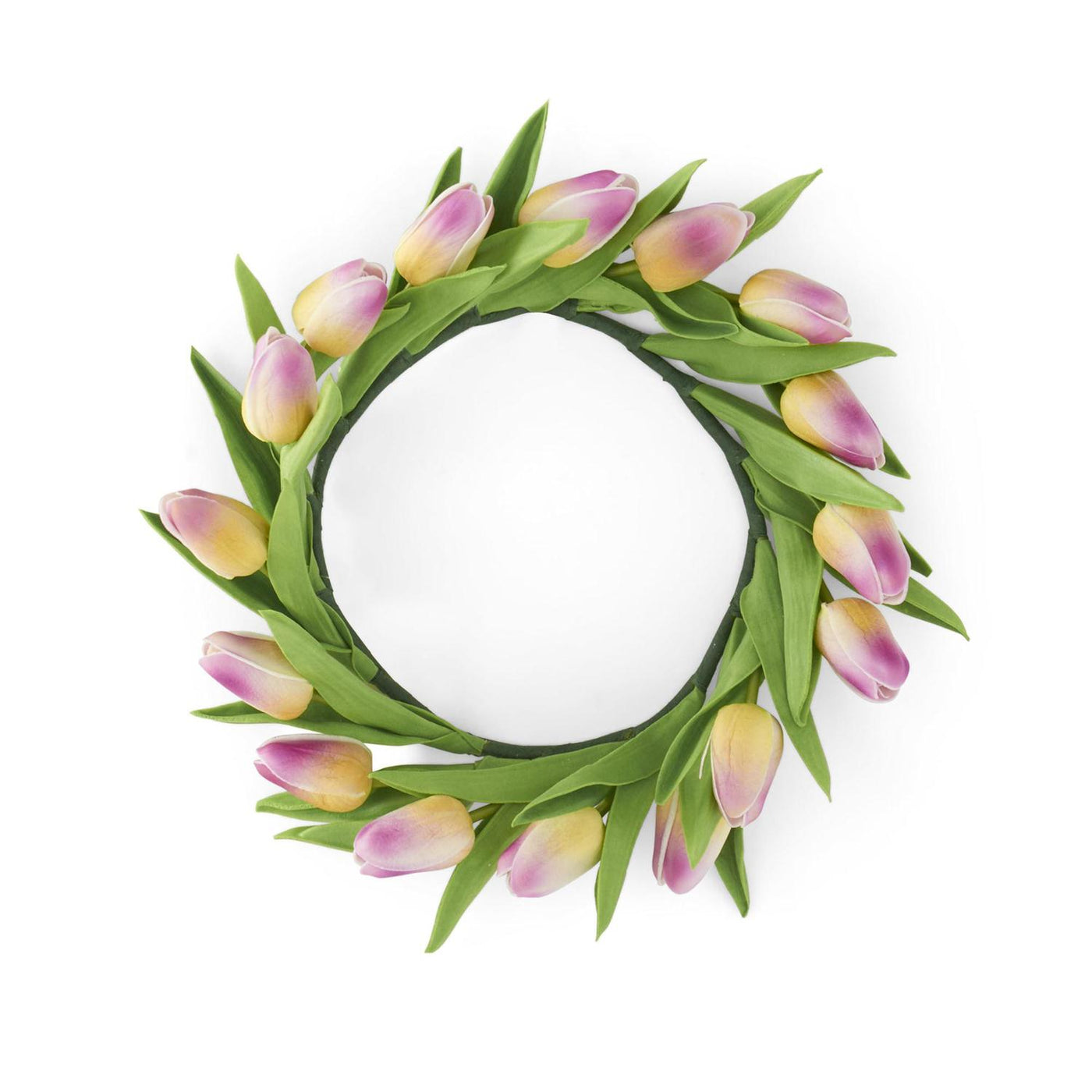 Real Touch Mini Tulip Petite Wreath