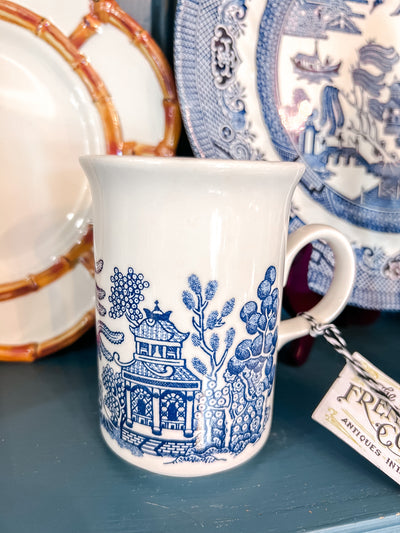 Churchill Blue Willow Coffee Cup