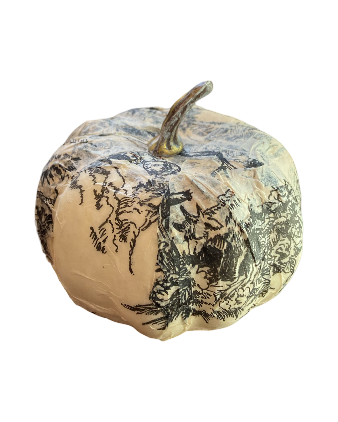 Decoupage Pumpkin