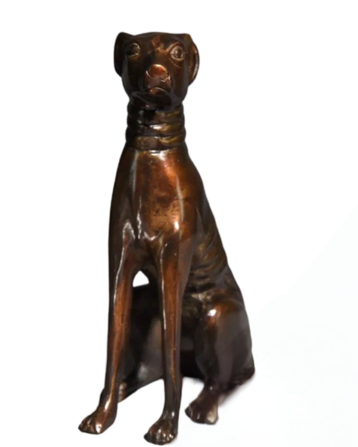 Vintage Greyhound Spelter Dog