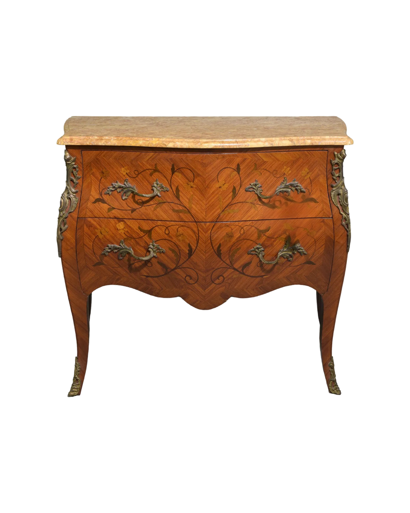 Louis XV Marquetry Inlaid Chest