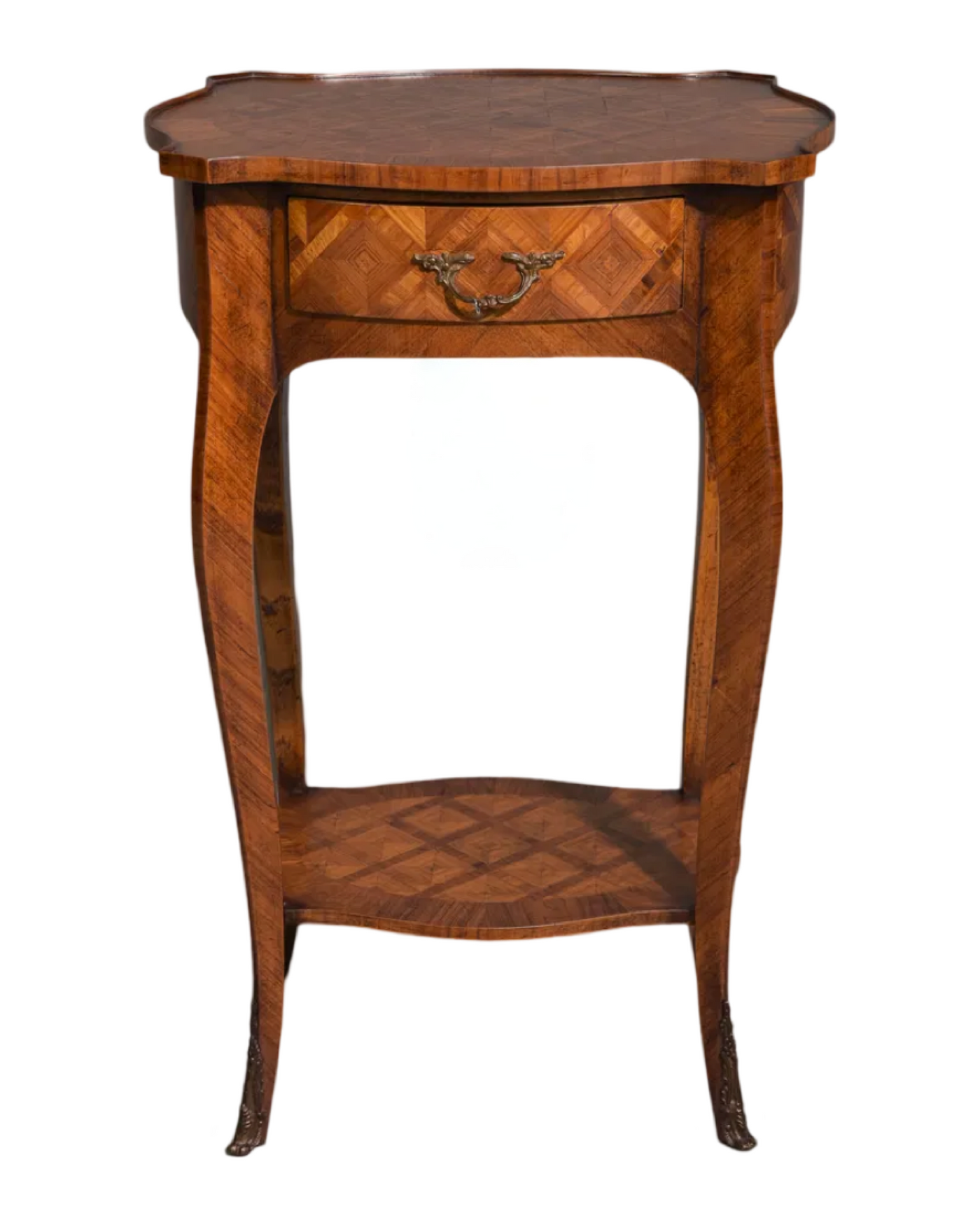 Louis XV Marquetry Inlaid Occasional Table