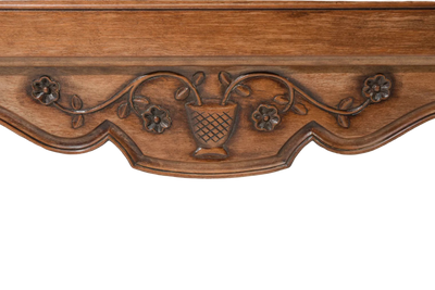 Antique Walnut Louis XV Style Bonnetiere