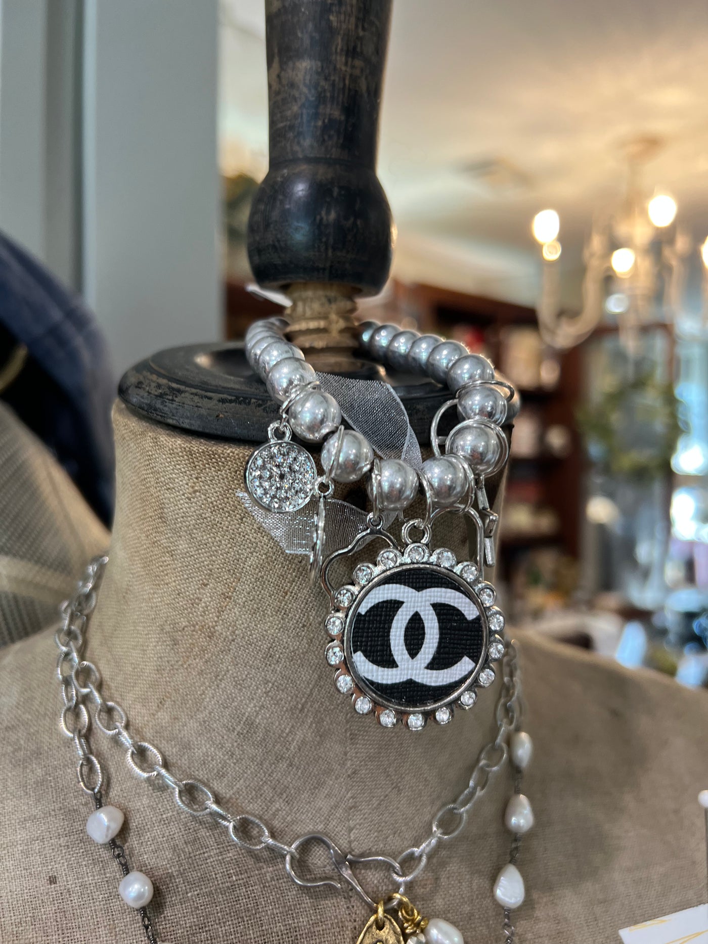 Designer charm bracelet discount