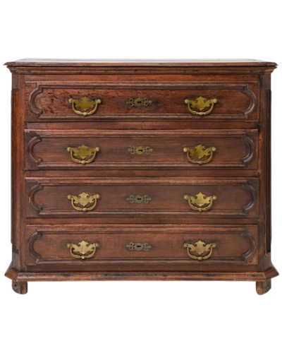 19th c. French Oak George III Commode / Chest.