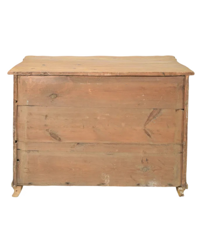 Antique Pine Three Drawer Chest