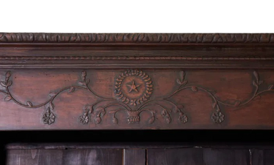 19th Century French Walnut Finely Carved Buffet Deux Corps