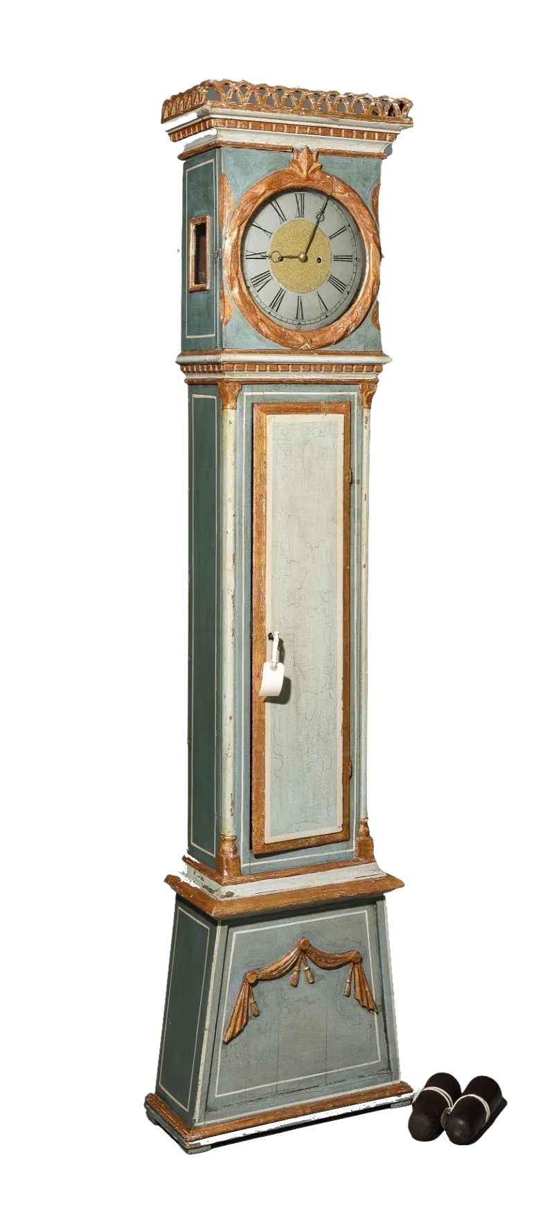 Antique Danish Grandfather Clock