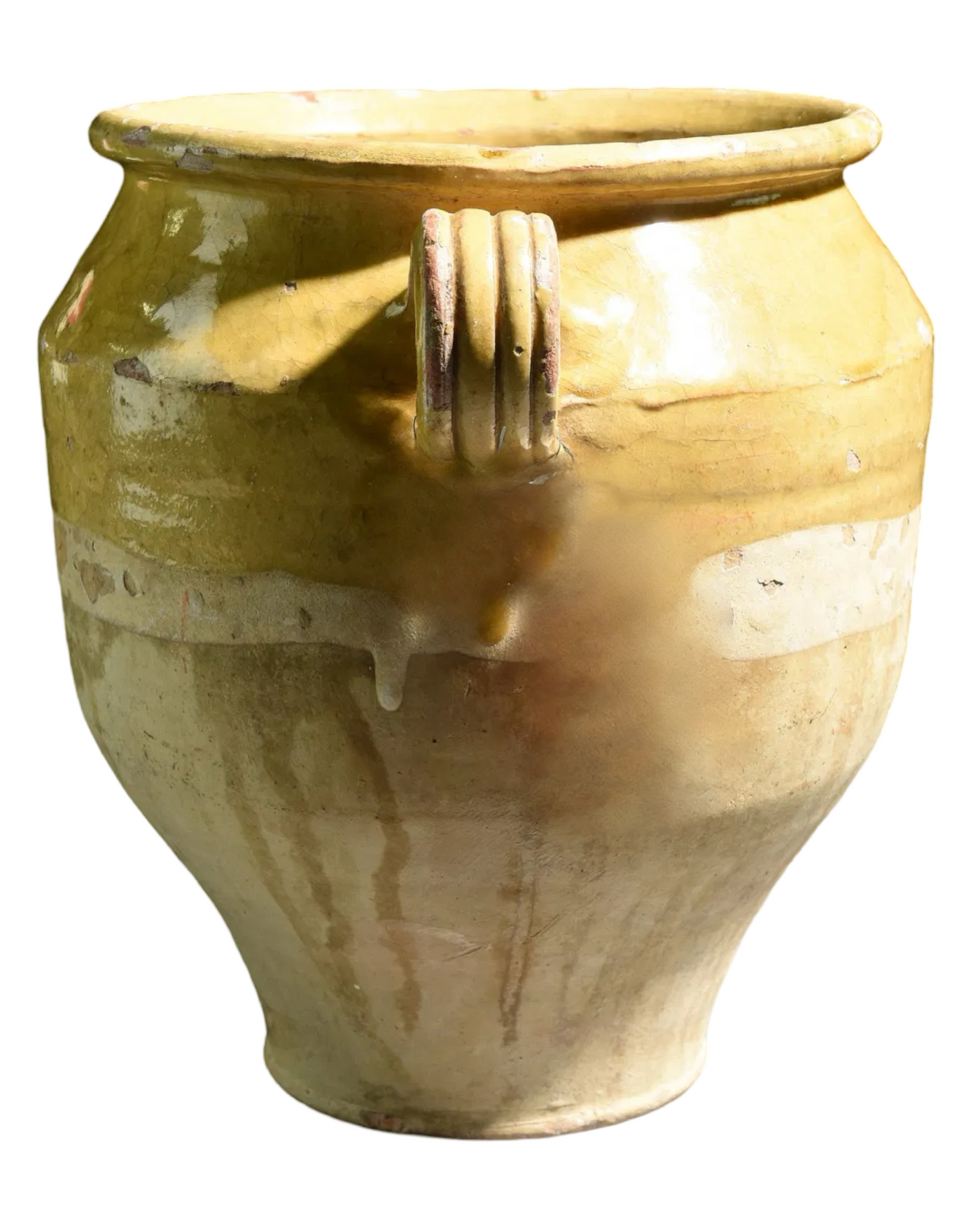 Extra Large Antique French Confit Pot