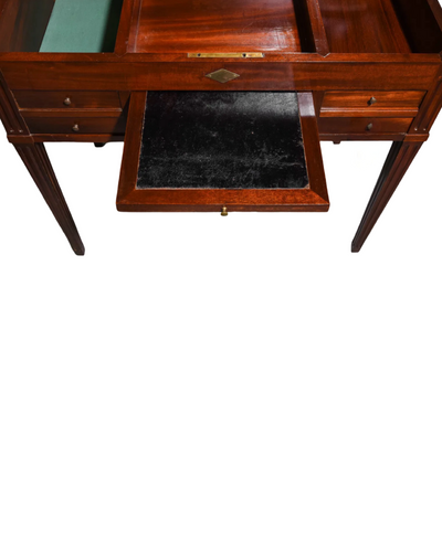 French Louis XVI Style Lift Top Dressing Table