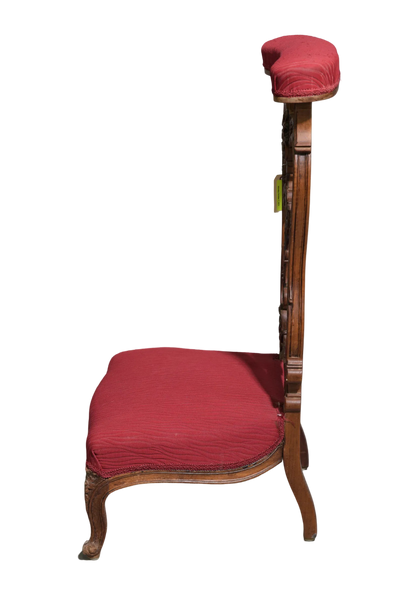 Antique French Walnut Kneeler / Prie Dieu