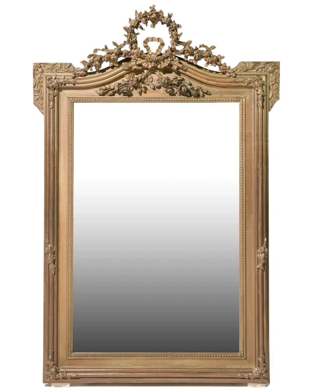 Antique French Louis XV Style Gilt Mirror