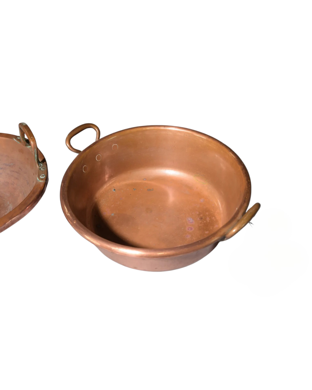 19th Century French Copper Bowls From Normandy