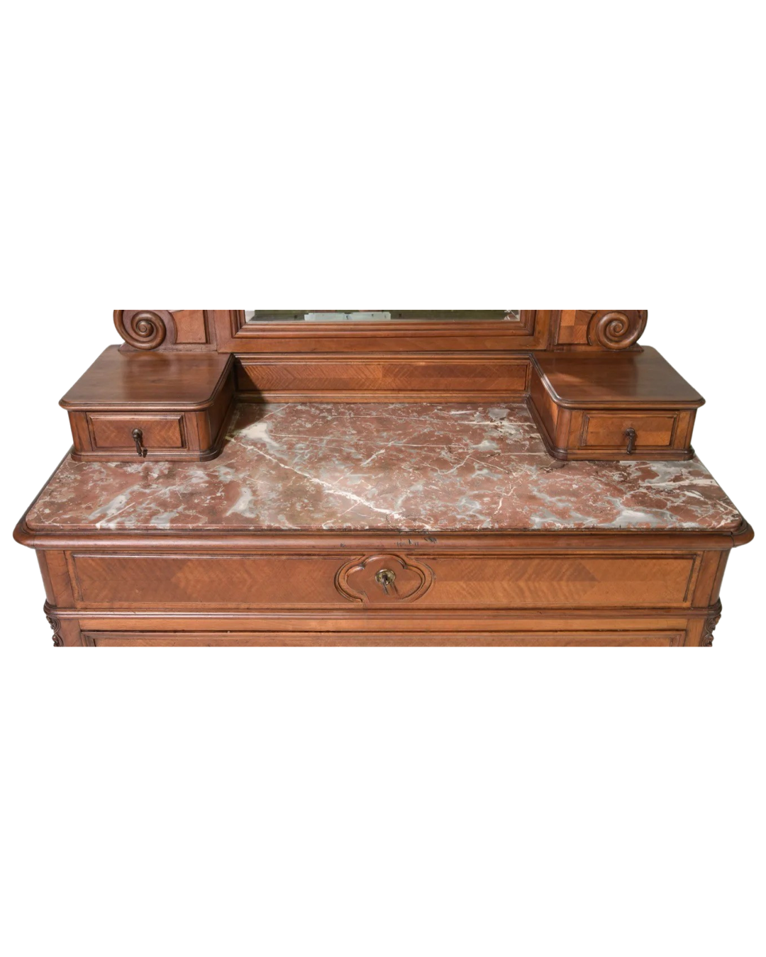 Louis XV Marble Top Dressing Chest